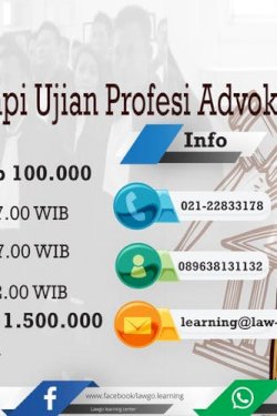 Pelatihan Menghadapi Ujian Profesi Advokat 
